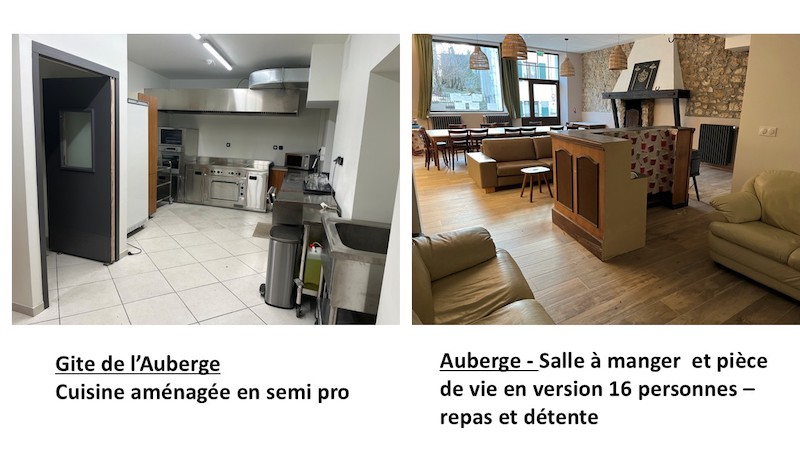 Chambres Hotes Ain 01 Gites groupes L'Auberge - 16 personnes-5 chambres