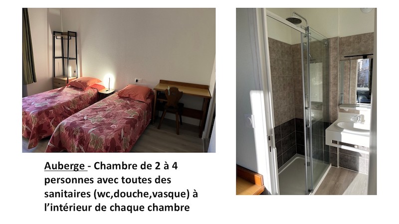 Chambres Hotes Ain 01 Gites groupes L'Auberge - 16 personnes-5 chambres