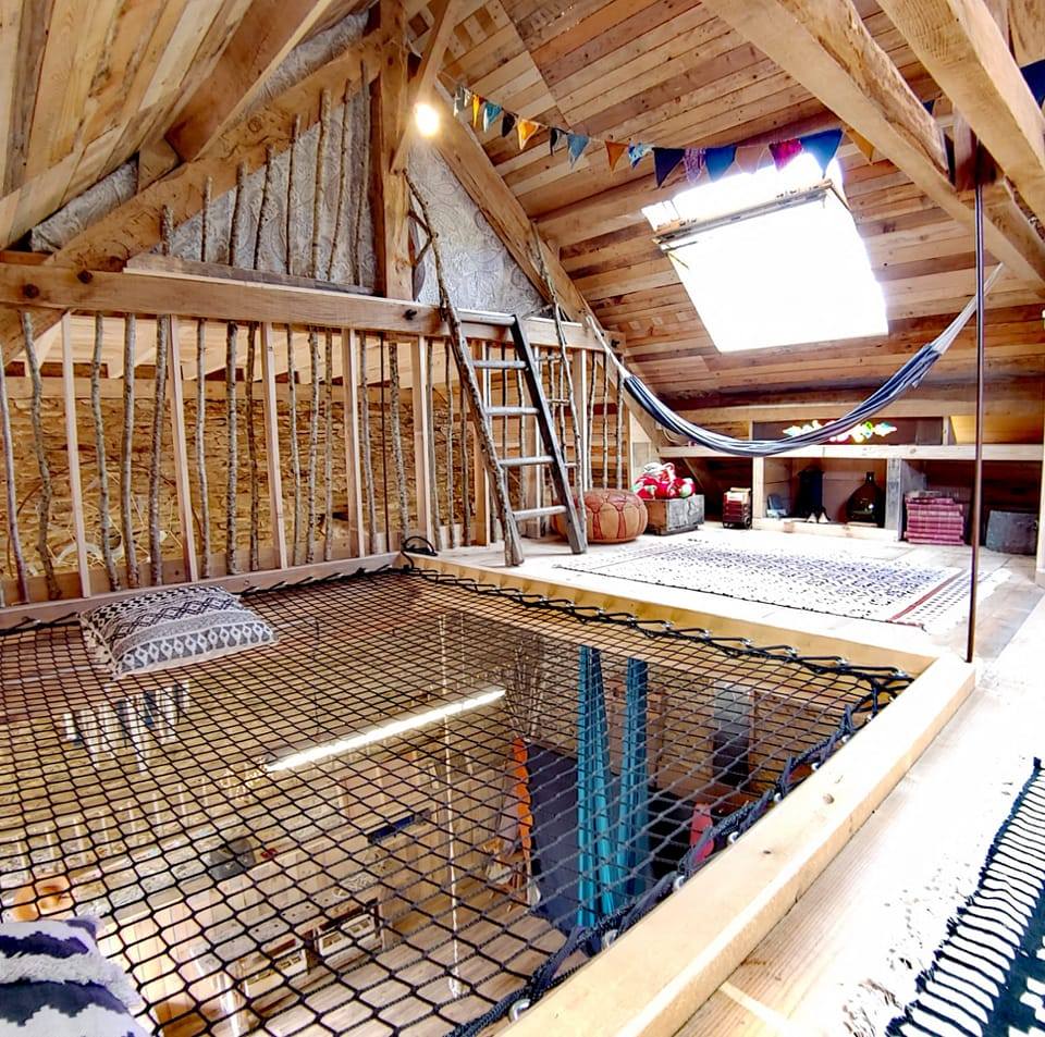 Chambres Hotes Aveyron 12 La Maison Mescladis : La Grange atypique